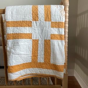 Vintage Yellow Quilt